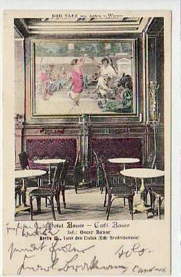 Berlin Mitte Cafe Bauer 1904