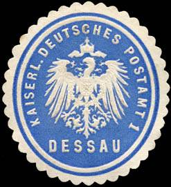 Kaiserlich Deutsches Postamt 1 - Dessau