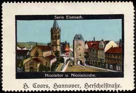 Nicolaitor und Nicolaikirche