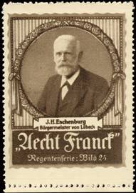 J. H. Eschenburg - Bürgermeister von Lübeck