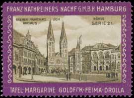 Bremen-Marktplatz-Dom-Rathaus