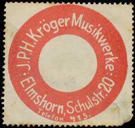 Musikwerke J.P.H. Kröger