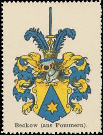 Beckow aus Pommern Wappen