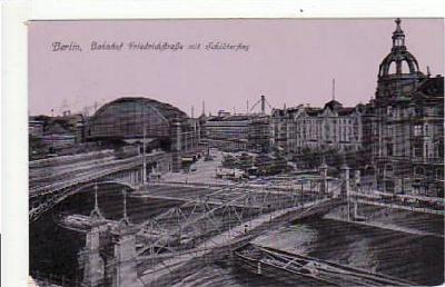Berlin Mitte Friedrichstrasse Bahnhof 1916
