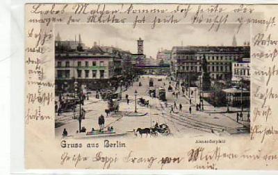 Berlin Mitte Alexanderplatz 1904