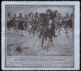 Gneisenau verfolgt die Franzosen nach der Schlacht bei Belle-Alliance