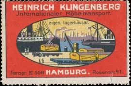Möbeltransport Heinrich Klingenberg