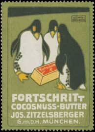 Fortschritt Cocosnuss-Butter
