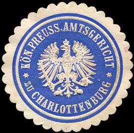 Königlich Preussisches Amtsgericht zu Charlottenburg