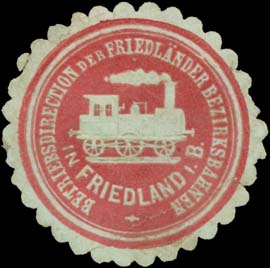 Betriebsdirection der Friedländer Bezirksbahnen