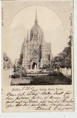 Berlin Kreuzberg Kreuzkirche 1900