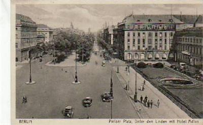 Berlin Mitte Pariser Platz 1931