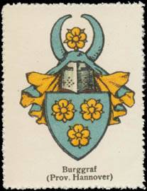 Burggraf (Hannover) Wappen