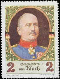 Generaloberst Alexander von Kluck