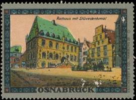 Rathaus mit Stüvedenkmal