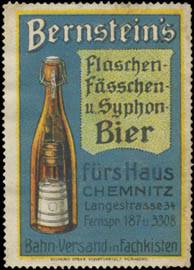 Bernsteins Flaschen-Bier fürs Haus