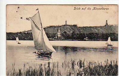 Berlin Müggelsee Segelboote 1909