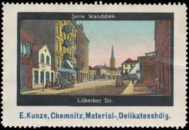 Lübecker Straße in Wandsbek