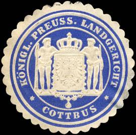 Königlich Preussische Landgericht - Cottbus