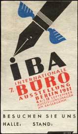 IBA 7. Internationale Büro Ausstellung