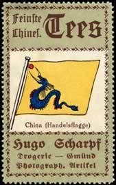 Handelsflagge China