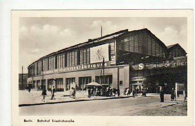 Berlin Mitte Friedrichstrasse Bahnhof 1954