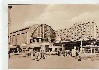 Berlin Mitte Alexanderplatz Bahnhof 1965