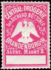Central - Drogerie - Inhaber: Richard Böttcher - Brandenburg / Havel