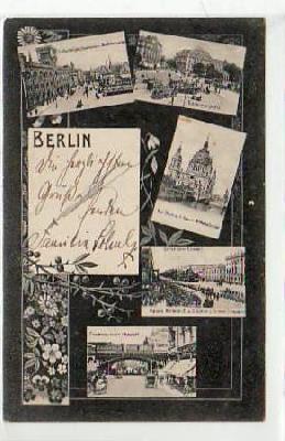 Berlin Mitte kleine Bilder AK 1905
