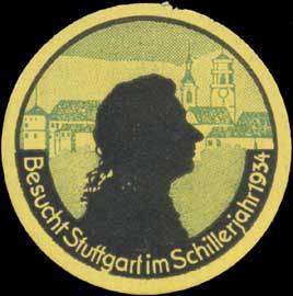 Besucht Stuttgart im Schillerjahr - Friedrich Schiller