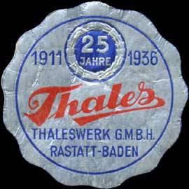 25 Jahre Thales