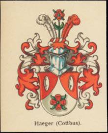 Haeger (Cottbus) Wappen