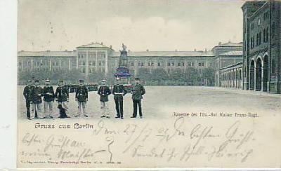 Berlin Mitte Regiment Nr.2 Kaserne Militär 1902