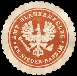 Amt Blankenfelde - Kreis Nieder - Barnim