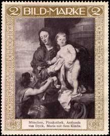 Anthonis van Dyck - Maria mit dem Kinde