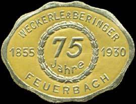 75 Jahre Weckerle & Beringer