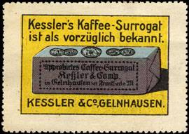 Kesslers Kaffee - Surrogat ist als vorzüglich bekannt.