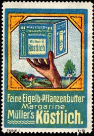 Müllers feine Eigelb - Pflanzenbutter Margarine