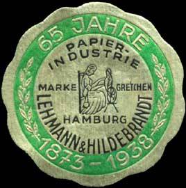 65 Jahre Papier-Industrie Lehmann & Hildebrandt