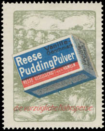 Reese Pudding Pulver Vanille-Geschmack