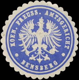 K.Pr. Amtsgericht Bensberg