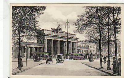 Berlin Mitte Brandenburger Tor ca 1910