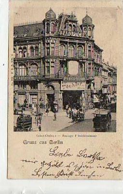 Berlin Mitte Friedrichstrasse Passage 1901