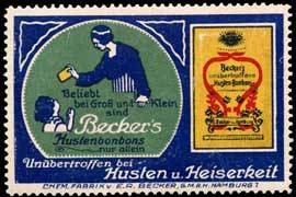 Beckers Hustenbonbons