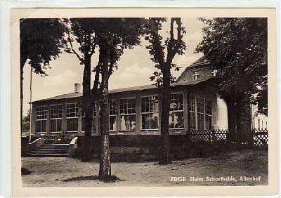Altenhof Werbellinsee FDGB-Heim 1956