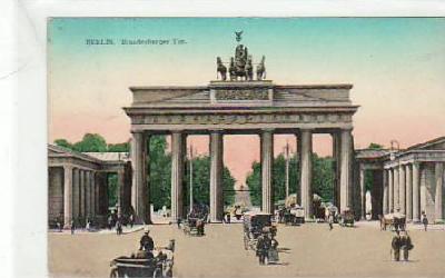 Berlin Mitte Brandenburger Tor 1908