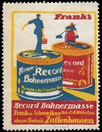 Record Bohnermasse