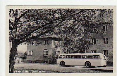Potsdam Babelsberg Goetheplatz Auto-Bus 1956