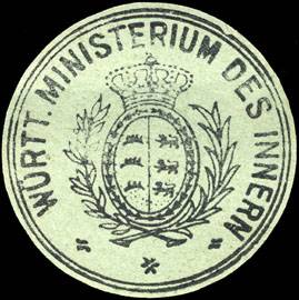 Würtembergisches Ministerium des Innern