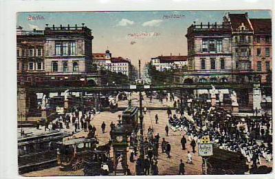 Berlin Kreuzberg Hochbahn ca 1910